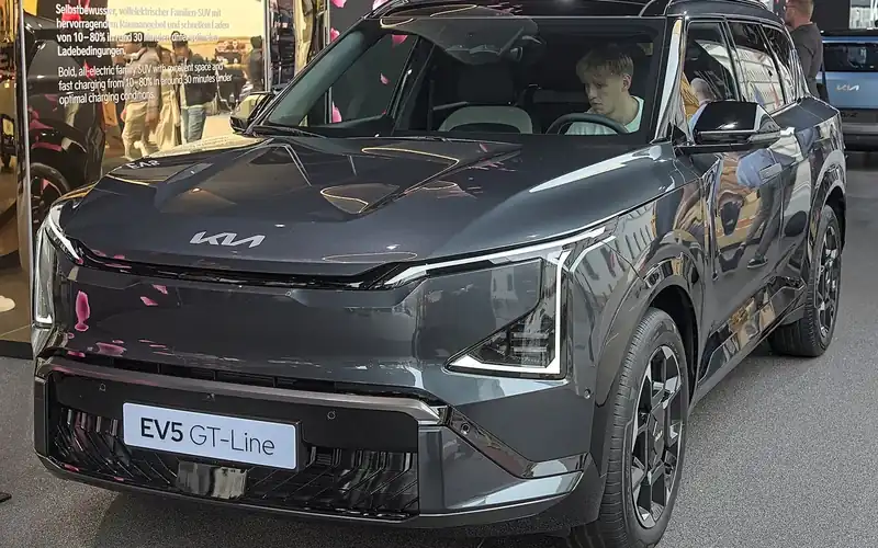 Kia EV5 en renting: foto del modelo