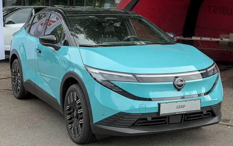 Nissan Leaf en renting: foto del modelo